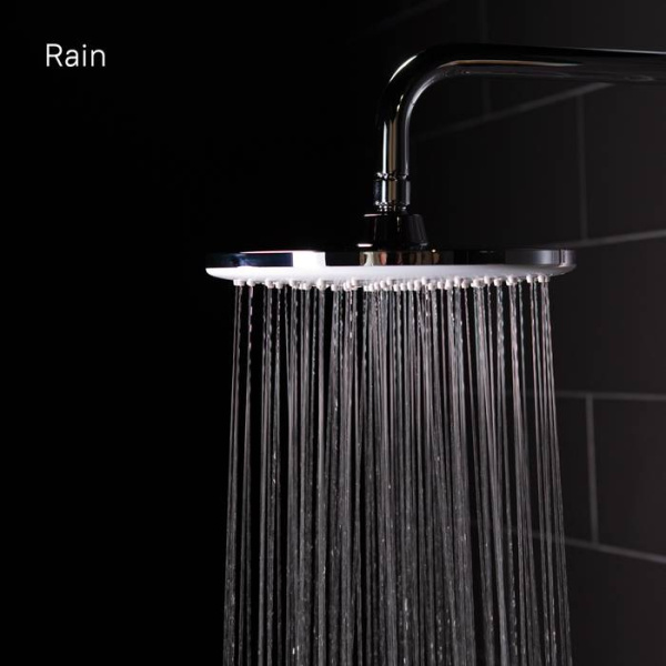 Душевой гарнитур с верхней лейкой белый IDDIS Ray (RAYSW3Fi76)